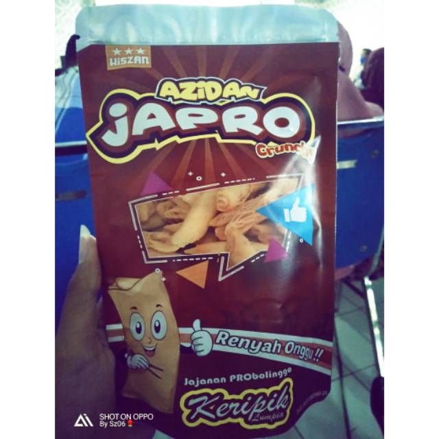 

Azidan japro otw ke hatimu (Kripik Lumpia)