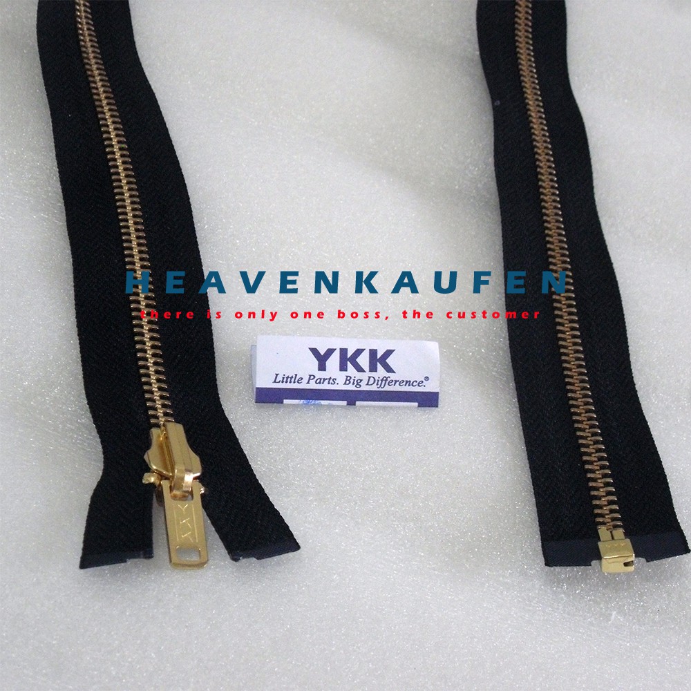 Resleting Jaket YKK Besi 70 cm/28 inch Gold