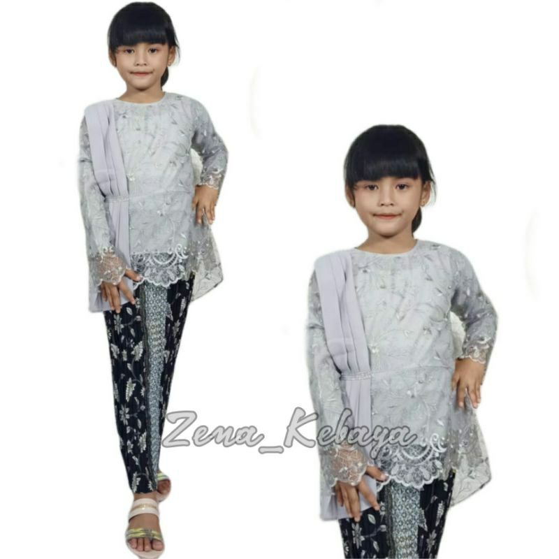 SET KEBAYA SELENDANG ANAK KEBAYA MODERN KEBAYA PESTA