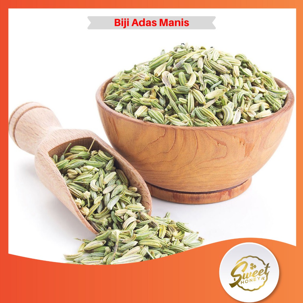 

150g Biji Adas / Adas Manis Kering / Fennel Seeds Rempah Rimpang JSR 100% Premium Quality