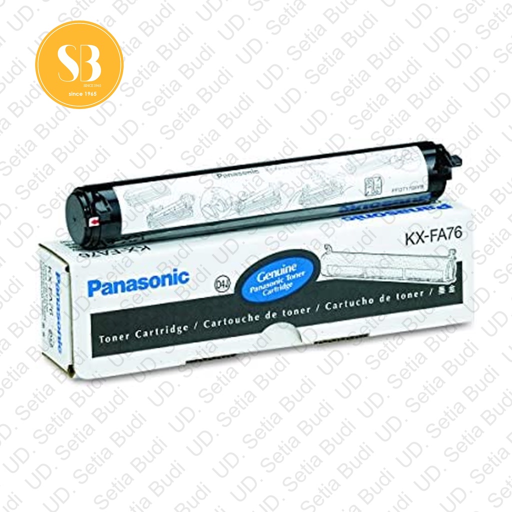 Toner Fax Panasonic KX-FA76A Toner Cartridge Facsimile Baru dan Asli