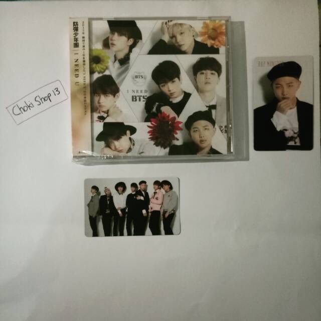 BTS Japan Album I Need U