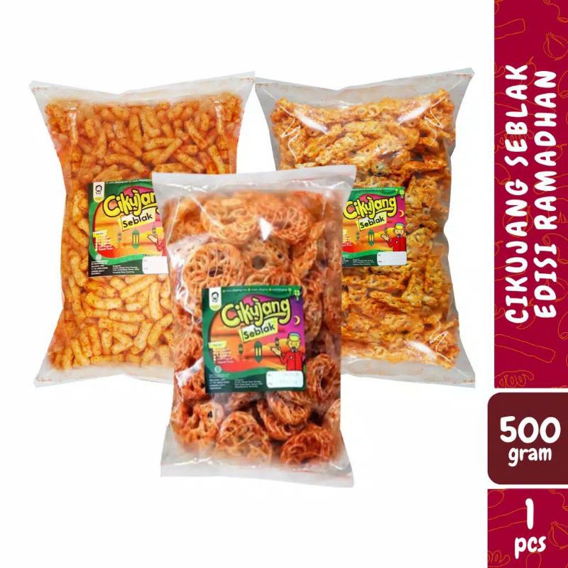 CIKUJANG SEBLAK PEDAS ALL VARIAN 500 GR