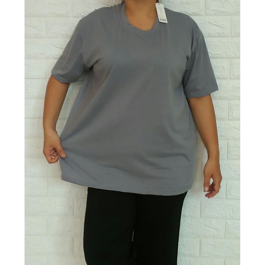 Violin Ols- Kaos Jumbo XXXL Tshirt  / Atasan BIG Size / Oblong Wanita Ukuran Jumbo 3XL