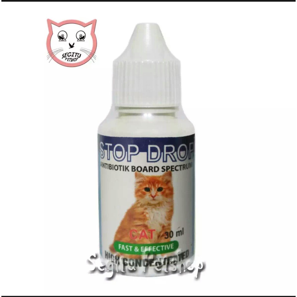 Obat Kucing Demam Diare STOP DROP