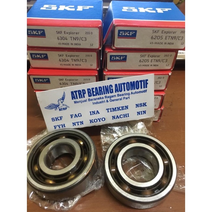 [[COD]] BEARING 6205 ETN9/C3-6304 TN9/C3 SKF KRUK AS RX-KING TERMURAH Kode 446