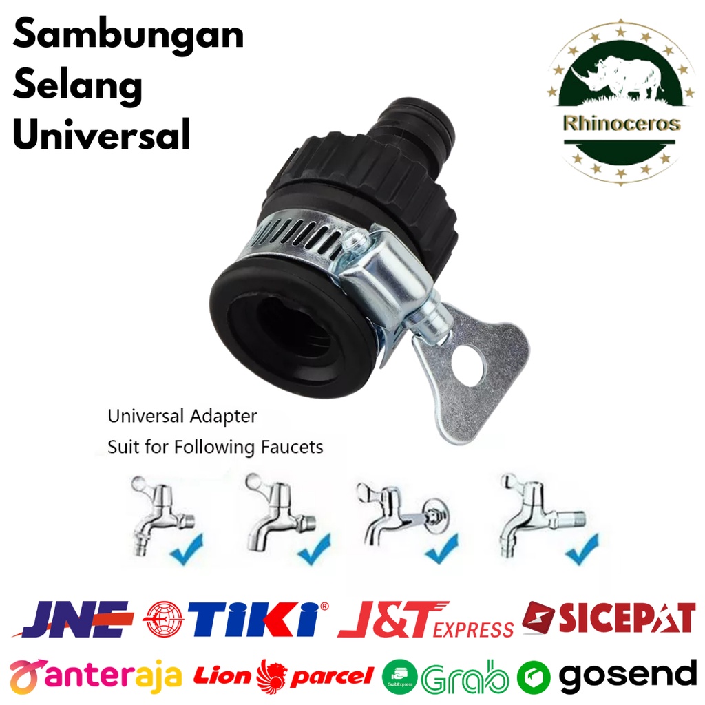 Sambungan Keran Universal Fleksible Tap Konektor Kran Air Universal