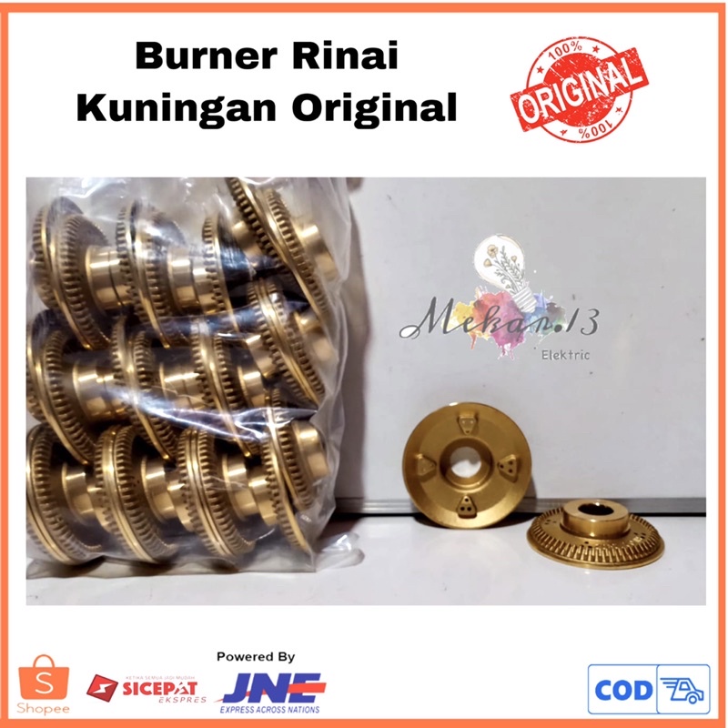 Burner Rinai Kecil Asli Original Kuningan Kompor