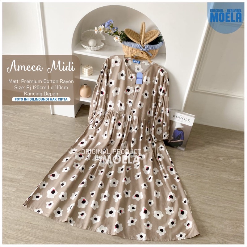 Ameca Midi Dress - By Original Moela