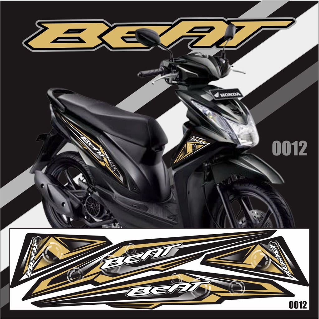 COD STRIPING VARIASI MOTOR BEAT FI VARIASI STICKER MOTOR / VARIASI STICKER MOTOR HONDA BEAT FI VARIA