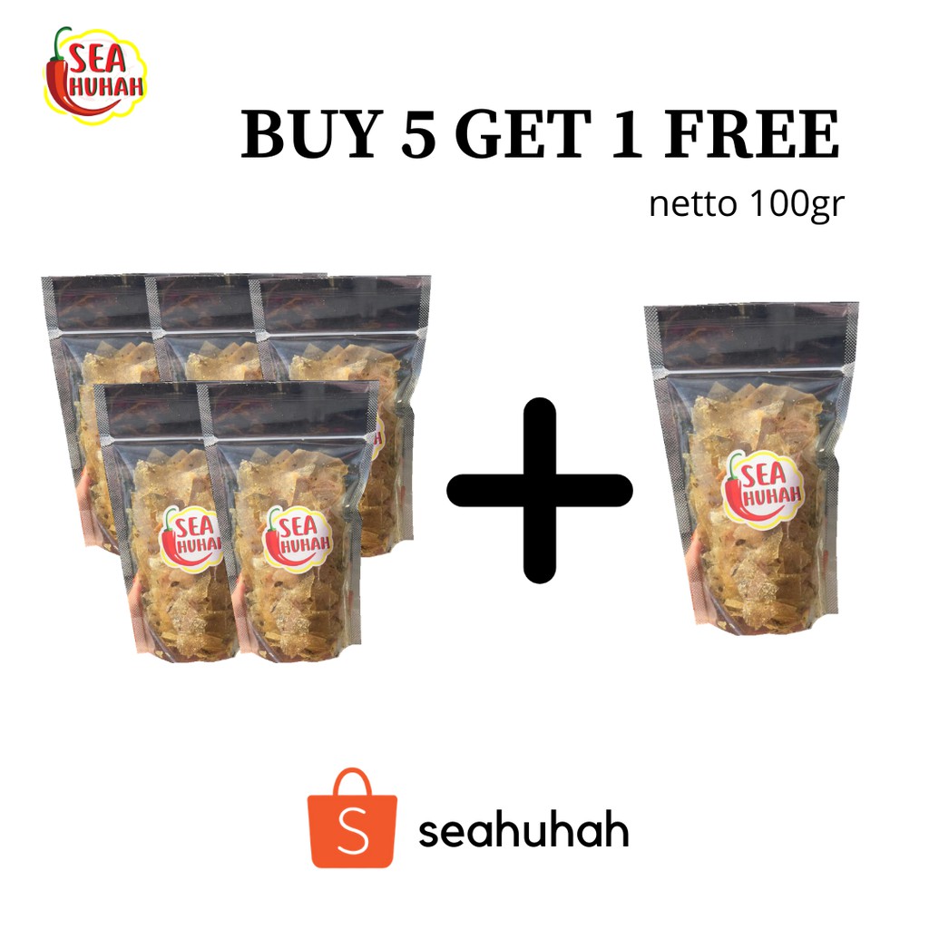 

[BUY 5 GET 1 FREE] Kripik Kaca