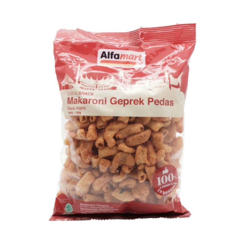 

Alfamart Makaroni Geprek 100 g