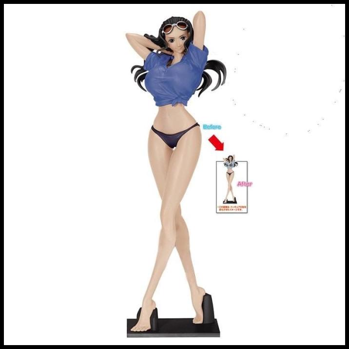 Action Figure Nico Robin Swimsuit Black Pvc Figure