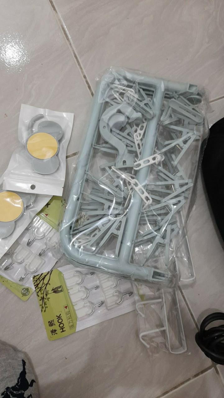 Hanger Jepit 32 Jepitan Jemuran Hanger Baju Anak Kaos Kaki Praktis Serbaguna Sock Hanger B02-343