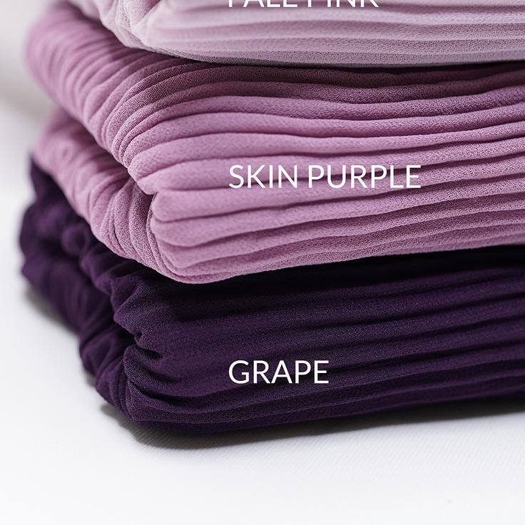 ➧ Pashmina Plisket Full 180x75 / Premium Pasmina Full Plisket 180 x 75 Babydoll Lidi Pleated Shawl ☁