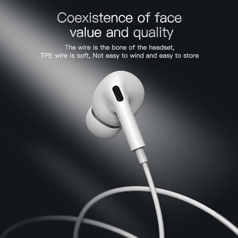 HANDSFREE EARPHONE JACK 3.5MM UNTUK 4G 4S 5G 5S 6G 6S ORIGINAL 100%