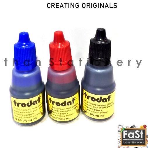 

♠ Tinta Stempel Trodat 7081 25ml (PERMANENT) Hitam Original ✈