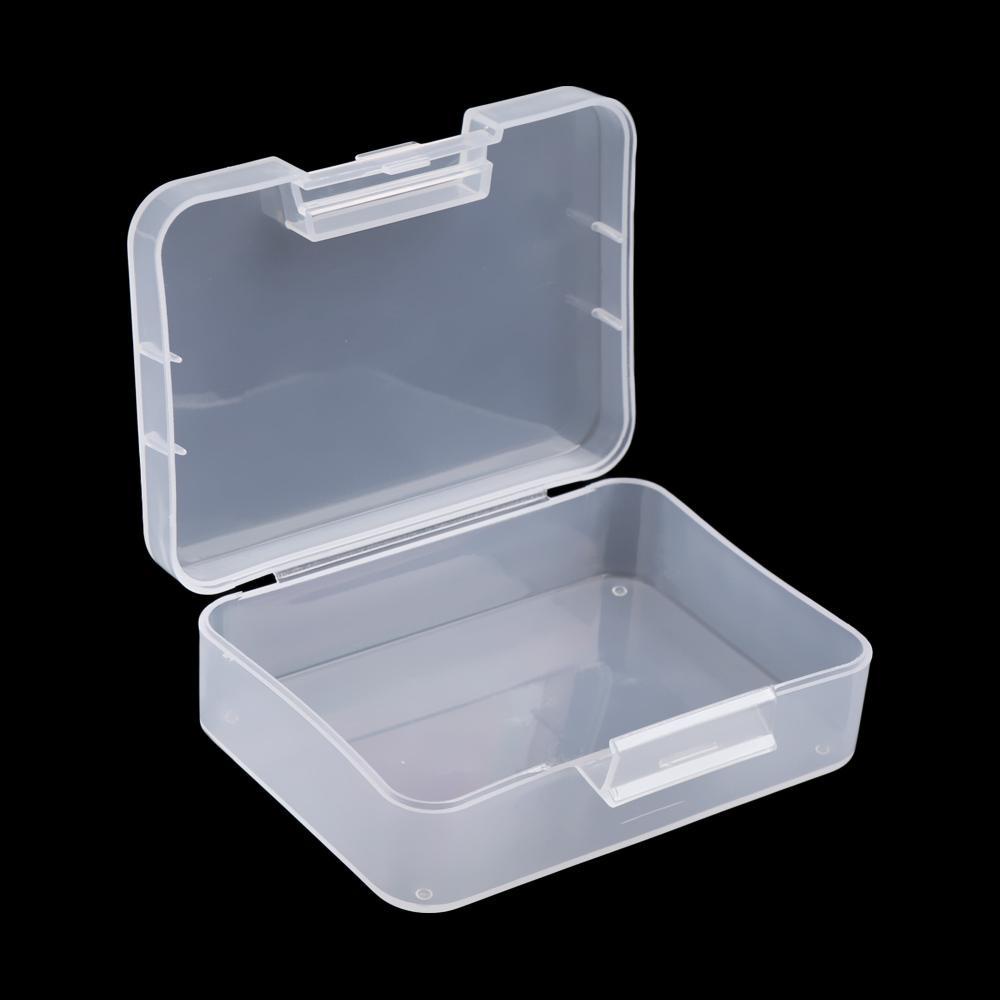 Wonder Storage Box 4ukuran Klip Kotak Bekal Penyimpanan Pil Plastik