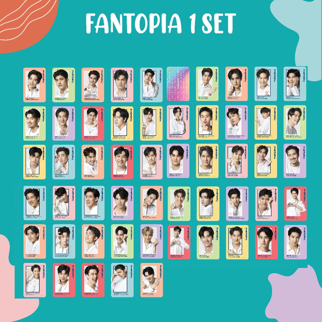 1 SET FANTOPIA PHOTOCARD UNOFFICIAL
