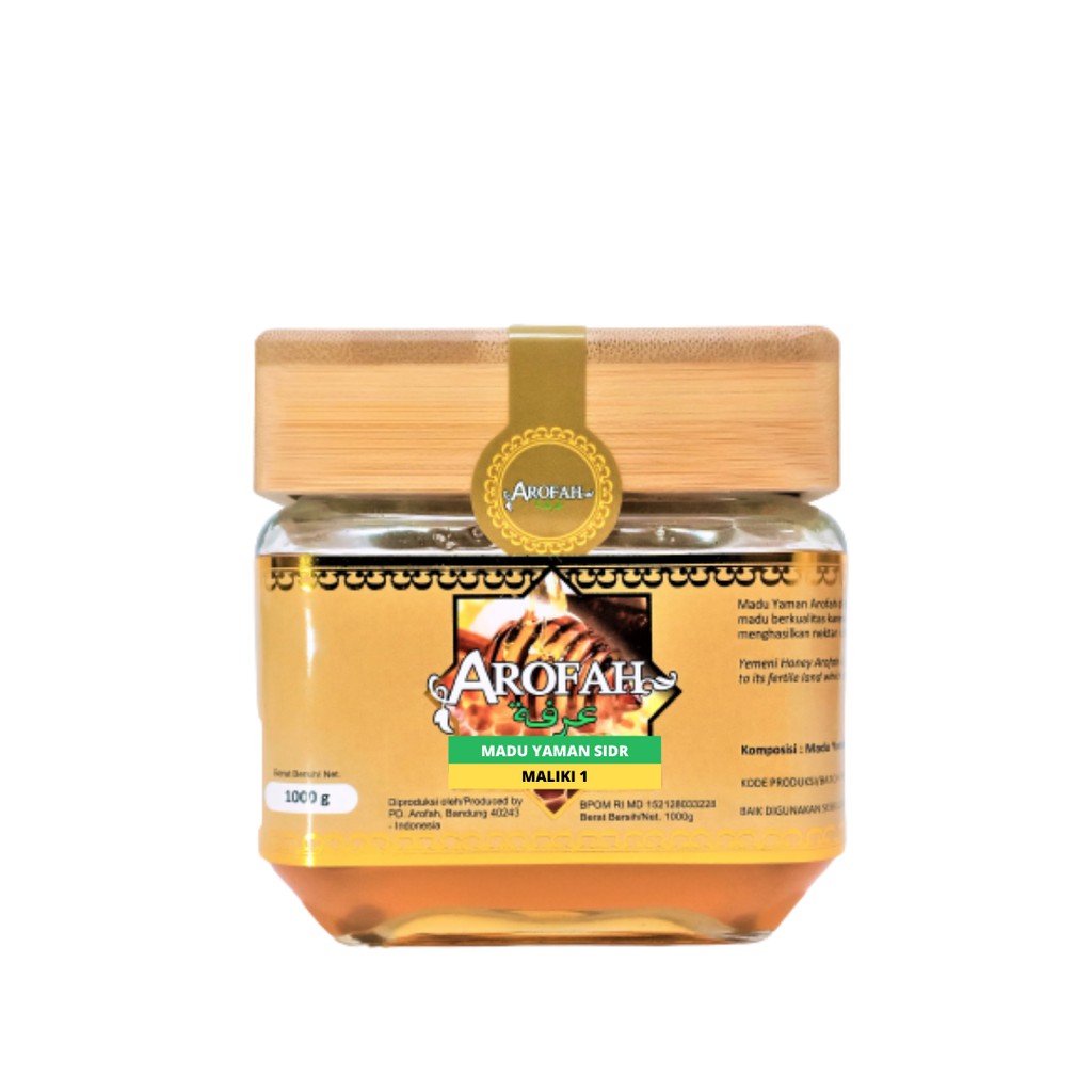 

Madu Yaman Sidr Maliki Arofah Kemasan 1000 Gr Original Import