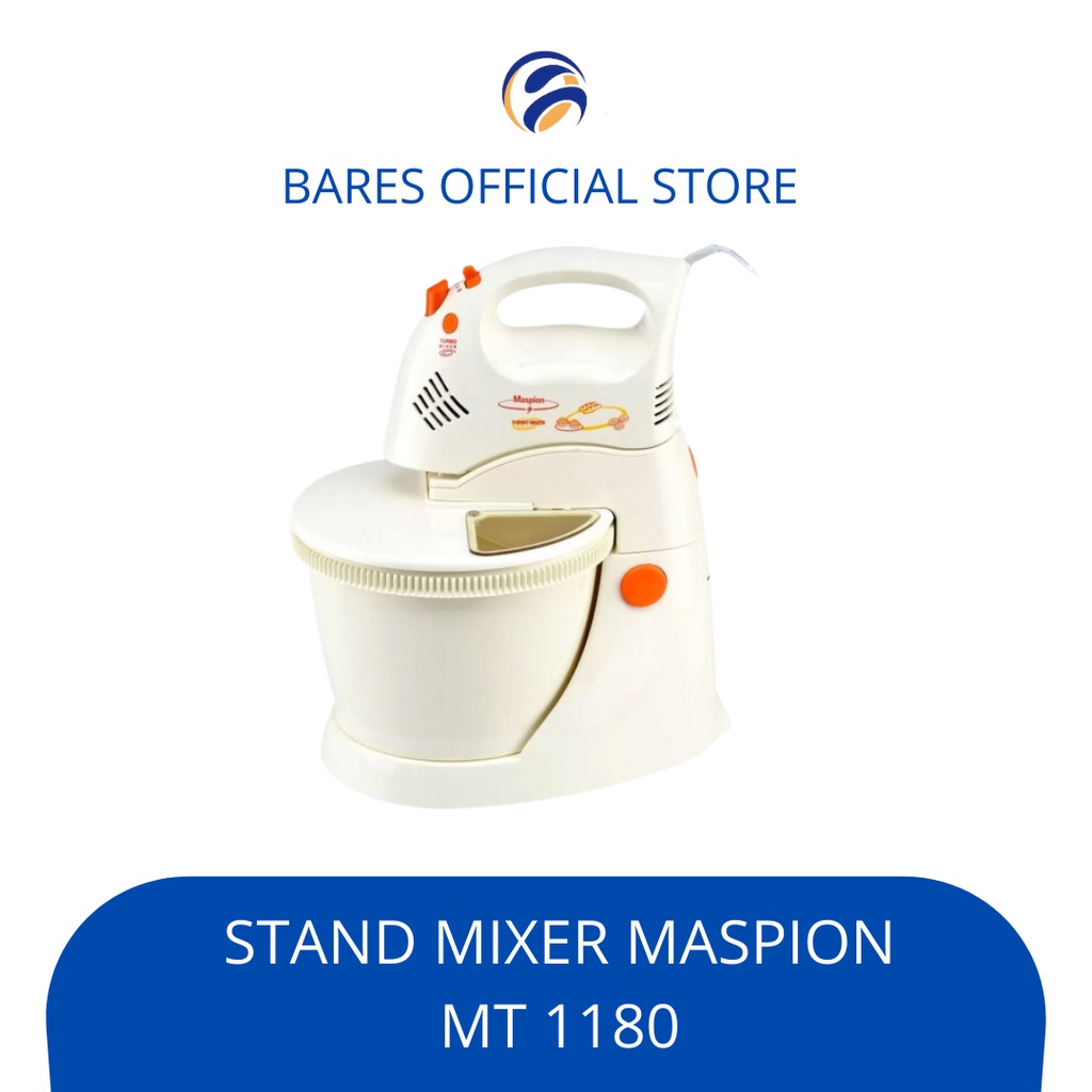 Stand Mixer Maspion MT-1180/ MT1180 / MT 1180 Maspion Stand Mixer - Putih