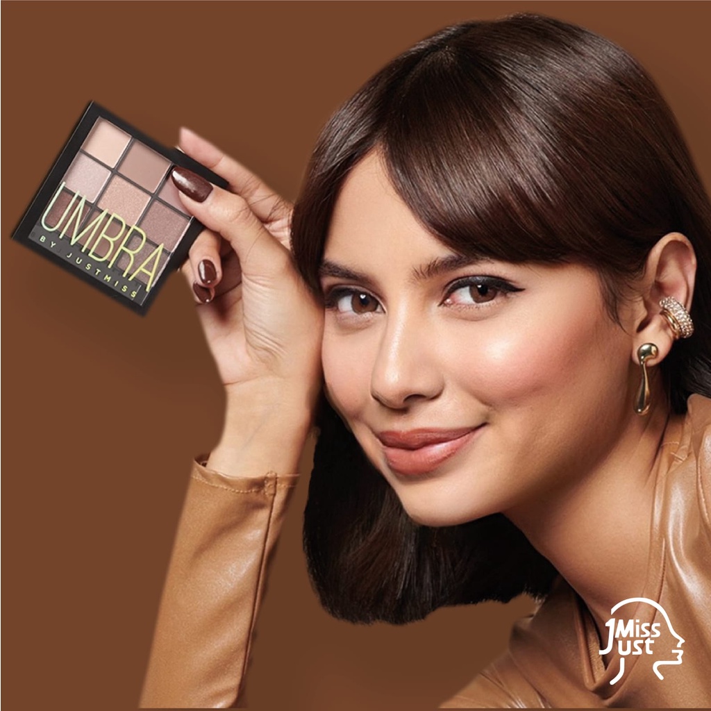 JUST MISS [UMB] UMBRA EYESHADOW PALETTE 9 Color Warna Eye Shadow Perona Mata PINK PASSION / TANNED / TEASE / SUN KISSED