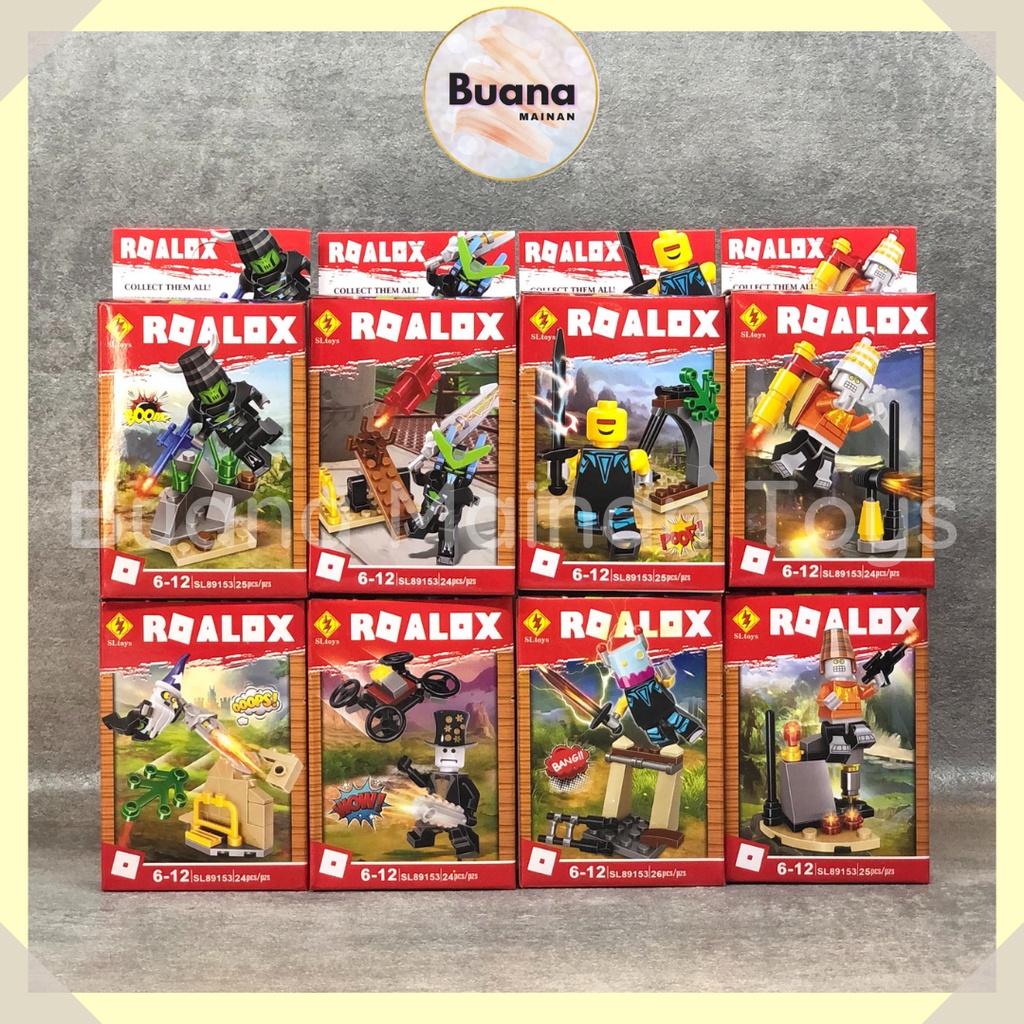 BRICK SLTOYS KARAKTER ROBLOX GAME FIGURE MINIATUR MAINAN EDUKASI ANAK BALOK BRICKS BLOCK 89153