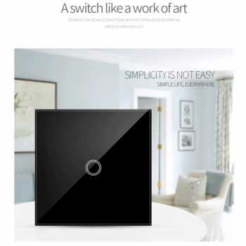 Saklar Lampu Luxury Touch LED Light Panel / Saklar Lampu Touchscreen Saklar Lampu Sentuh Saklar Lampu Luxury / Saklar Lampu Dinding Saklar Lampu Sentuh / saklar Listrik Dinding Luxury Touch LED Light Panel / Saklar Lampu Murah Elegan Saklar Lampu Premium