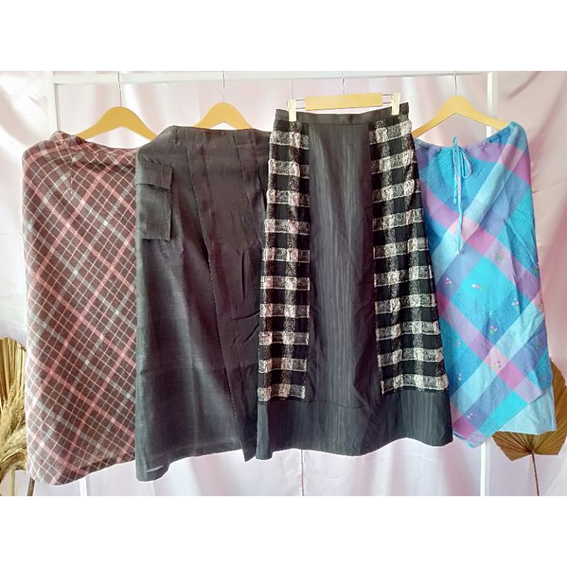 Rok Flanel / Rok Tartan Span-Semi Mayung Import
