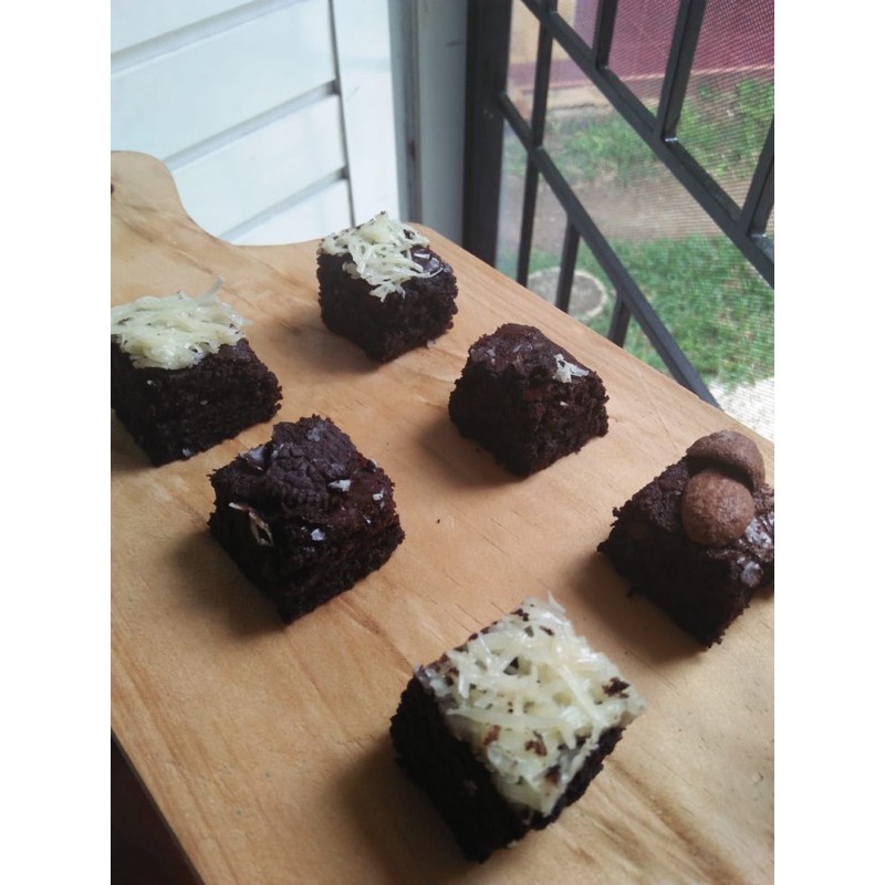 

brownies frozen