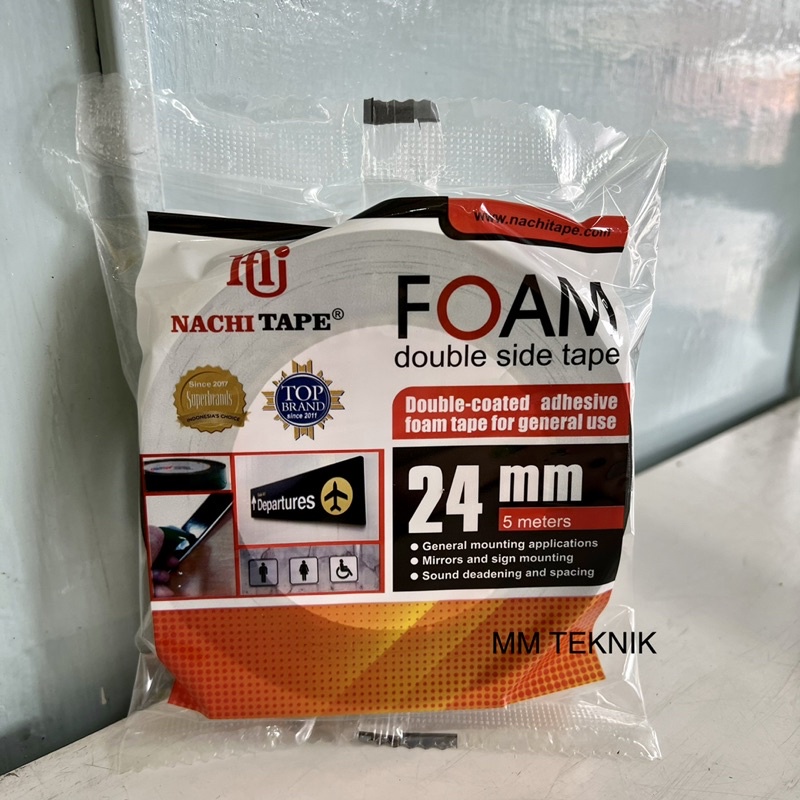 

Double Tape Foam Nachi / Double Tape Busa Nachi 24 mm Rel Hijau