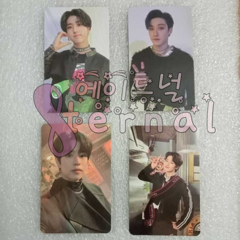Stray Kids Photocard/PC POB Benefit Oddinary Apple Music Appmus Han Bangchan Interpark Ip Seungmin H