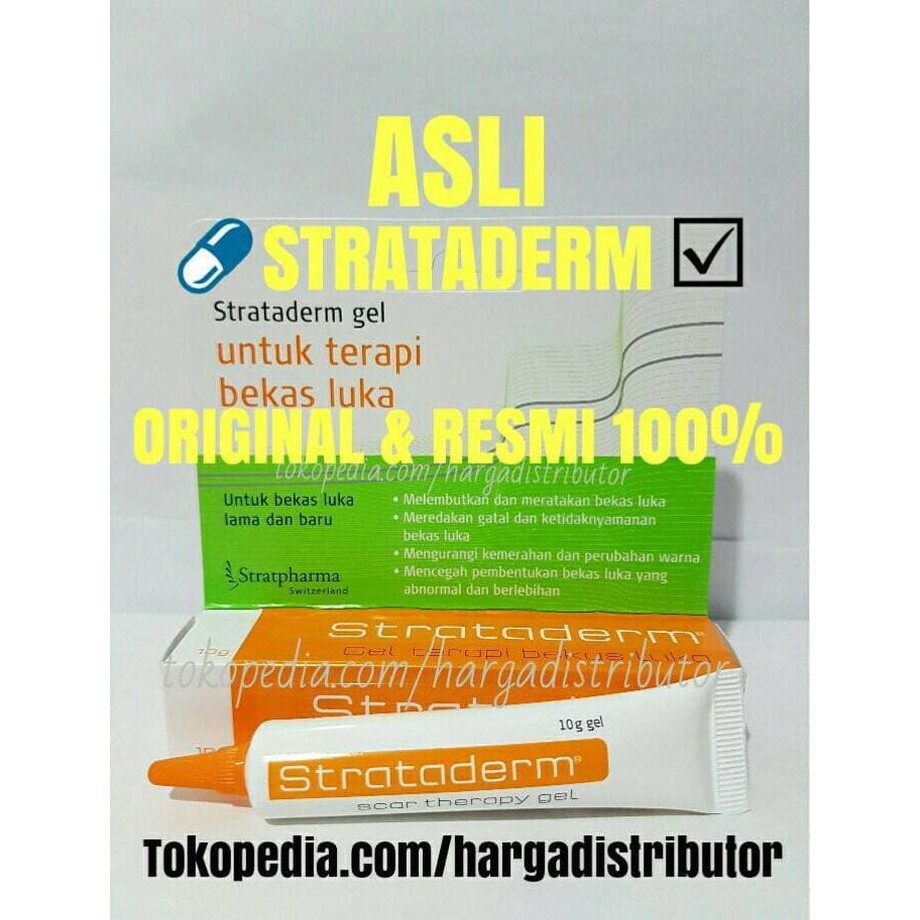 [ Medicine ] Strataderm (ORIGINAL ASLI) 10Gr Penghilang