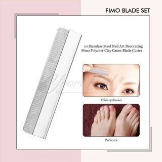 Fimo blade set fimo cutter alat potong fimo stick fimo clay pisau fimo