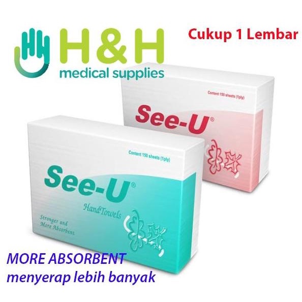 Tissue Tangan See U Premium / Tissue See U Premium / Hand Towel Tissue