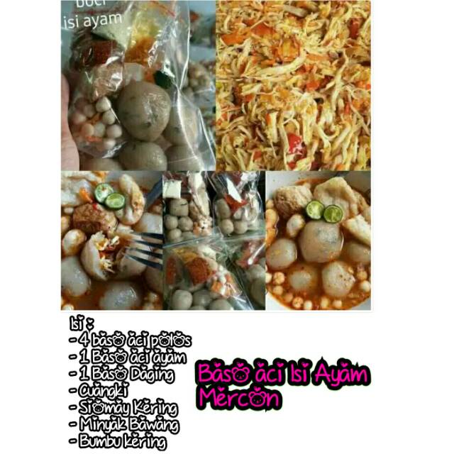 

Baso Aci mercon