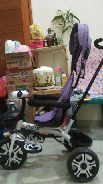 SEPEDA STROLLER ANAK RODA 3 TRICYCLE KANOPI SHINCAN BABY SEPEDA STROLLER ANAK RODA 3 TRICYCLE KANOPI SHINCAN BABY