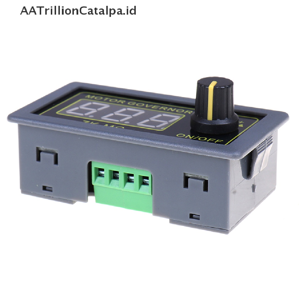 (AATrillionCatalpa) Controller Kecepatan Motor Digital DC PWM 5-30V 5A