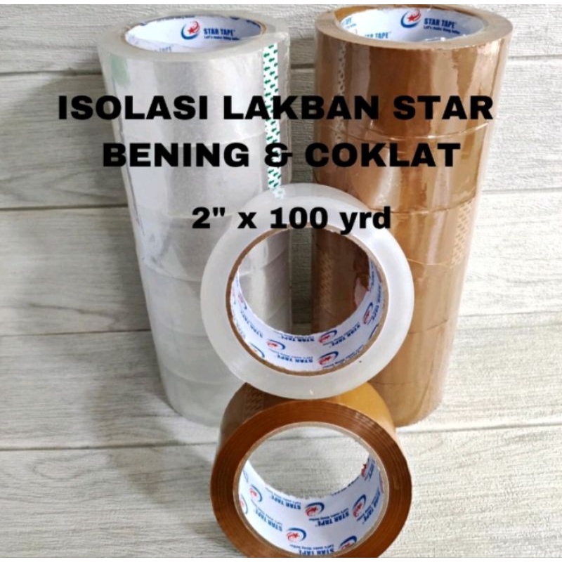 

Isolasi Star 2" x 100 Yard