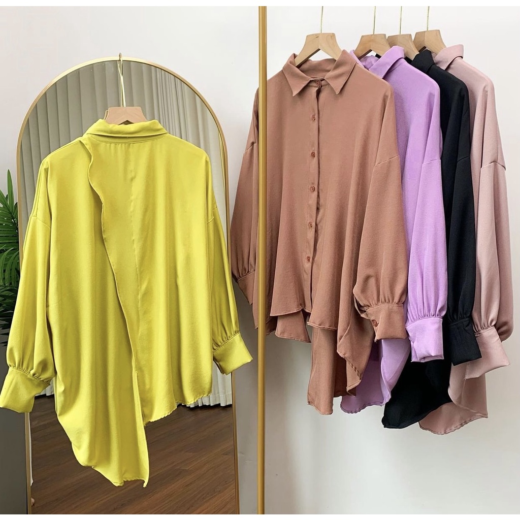 KASITA TOP / BLOUSE WANITA ATASAN WANITA BAJU KEMEJA WANITA | new arival Lengan Panjang Baju Remaja 