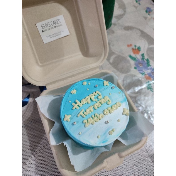 Korean bento Cake / birthday cake / mini cake / kue ulang tahun