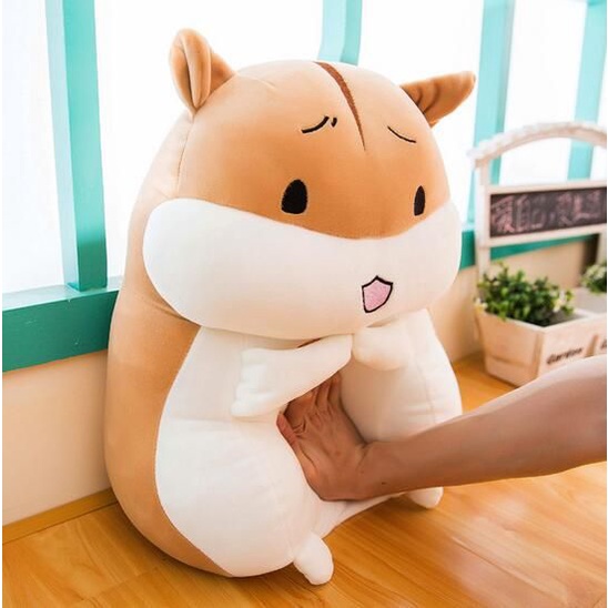 Boneka Hamster Lucu Murah LED Boneka Karakter Hewan Terbaru Bahan Halus Dan Lembut Standar SNI Kualitas Import