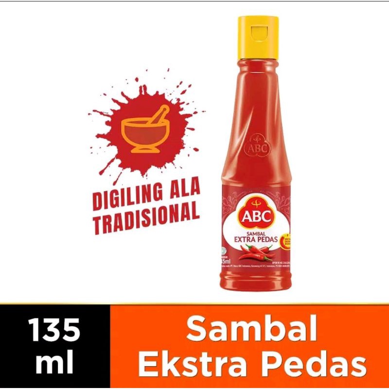 

ABC Sambal Extra Pedas 135 ml Murah