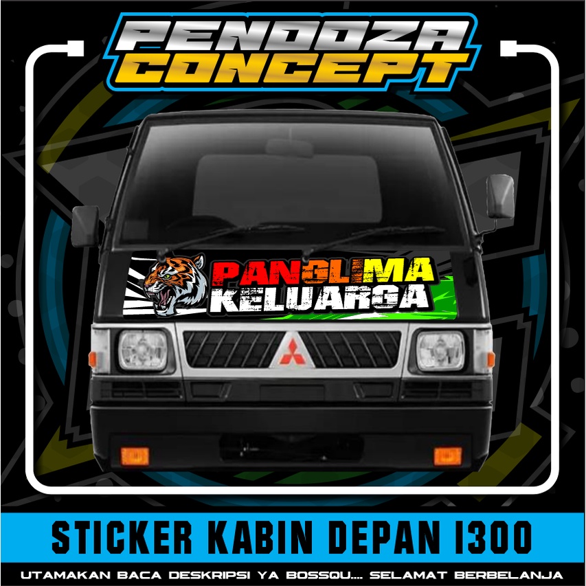 STIKER TERLARIS KABIN DEPAN L300 / STIKER VIRAL L300