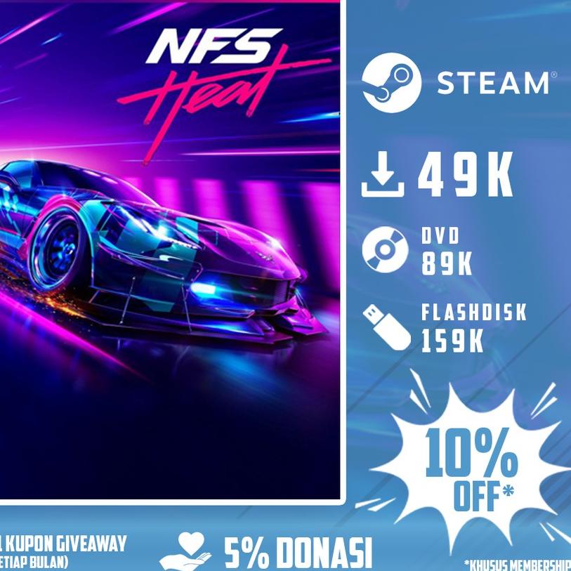 ✸ NFS HEAT : DELUXE EDITION ORIGINAL PC ♨