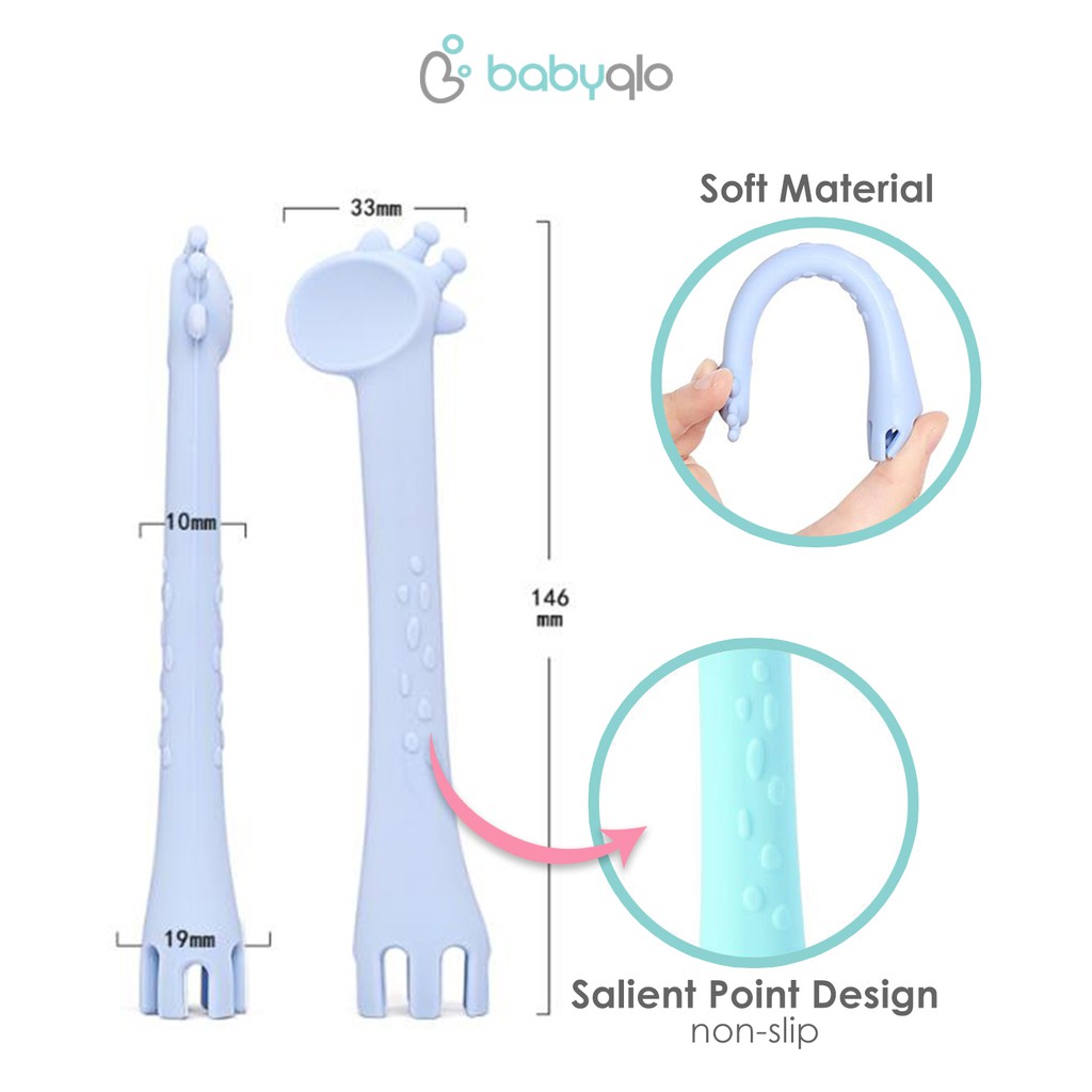 Babyqlo Sendok Makan Anak / Training Spoon Anak (Sp8004 )