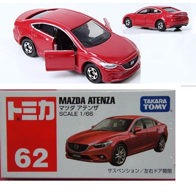 Mazda Atenza red no 62 Tomica