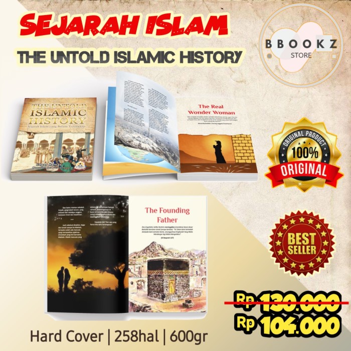 

MUST HAVE!! THE UNTOLD ISLAMIC HISTORY EDGAR HAMAS HARD COVER BUKU ISLAMI SEJARAH TERMURAH