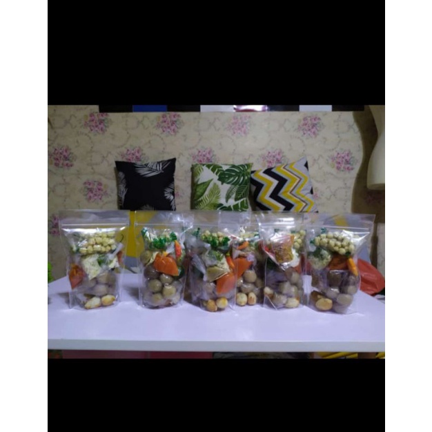 

Bakso aci instan isi tetelan sesuai selera