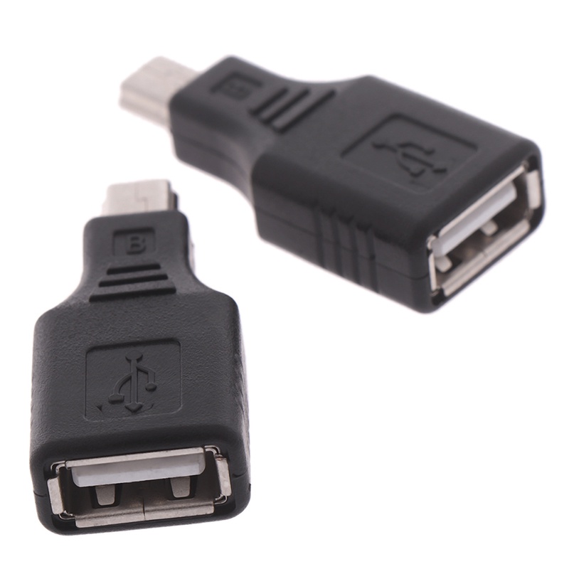 (LUCKID) Adapter Konverter otg usb 2.0 female Ke mini male